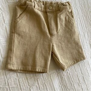 Baby Dior Printed Khaki shorts
